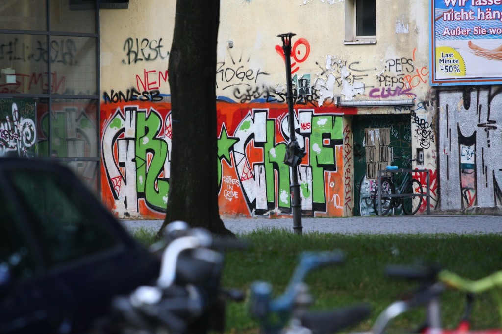 Wall graffiti